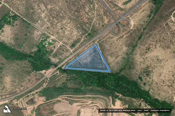 Imagem de satélite de T.D. Primavera III (Desm.) - Parte 1 em Boa Vista - RR
