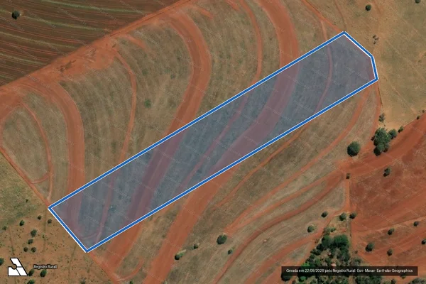 Imagem de satélite de FAZENDA NOSSA SENHORA APARECIDA - Parcela 1 em Monte Alegre de Minas - MG