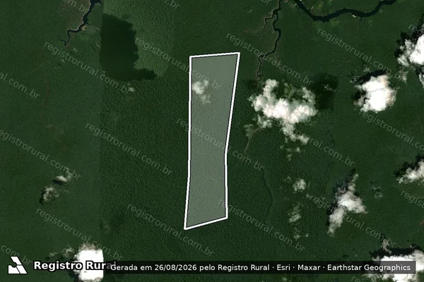 Imagem de satélite de FAZENDA FATIMA - Parte 1 em Novo Aripuanã - AM