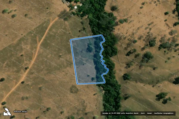 Imagem de satélite de Fazenda Morro Feio - Gleba 2 em Hidrolândia - GO
