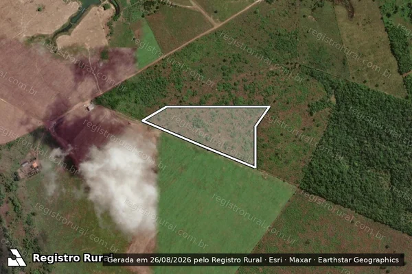 Imagem de satélite de SÍTIO KAUANY - PARCELA 04 em Goianésia do Pará - PA
