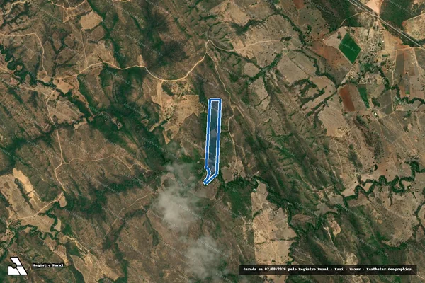 Imagem de satélite de FAZENDA RIACHO DAS PEDRAS - Parte 4 em Unaí - MG