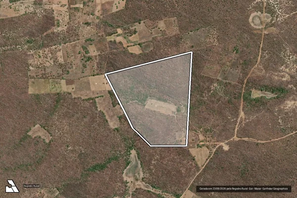 Imagem de satélite de CONGO - Parte 1 em Santa Cruz do Piauí - PI