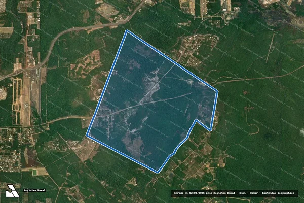 Imagem de satélite de BOA VISTA - PARCELA 01 em Iranduba - AM