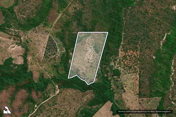 Imagem de satélite de LOTE GC137 - 001 em Nova Olinda - TO