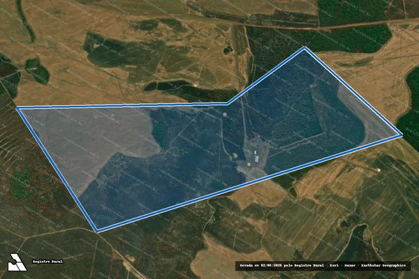 Imagem de satélite de FAZENDA YPÊ II em Conceição do Araguaia - PA