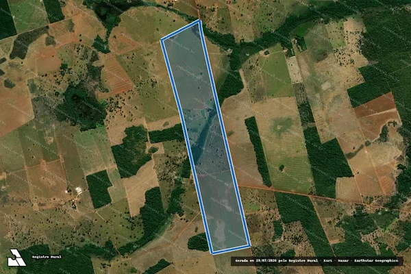 Imagem de satélite de Gleba Canabrava – Area 3 – Lote 196 / Lote 196