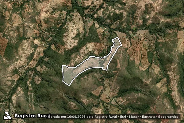 Imagem de satélite de Fazenda Traçadal/Pradinho / Parte 1