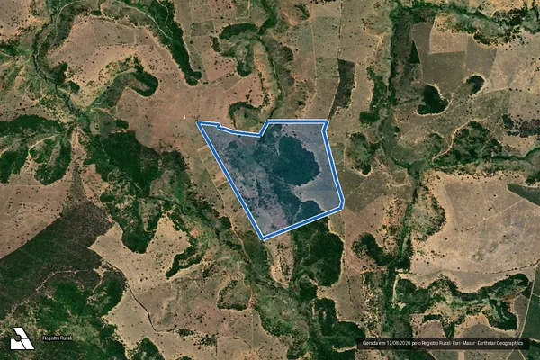 Imagem de satélite de Fazenda São Miguel - Manoel Faz. S. Miguel em Carlos Chagas - MG
