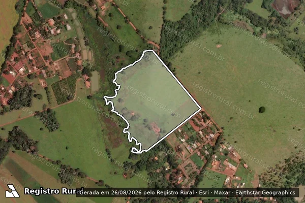 Imagem de satélite de FAZENDA RIO DO PEIXE - 001 em Goianira - GO