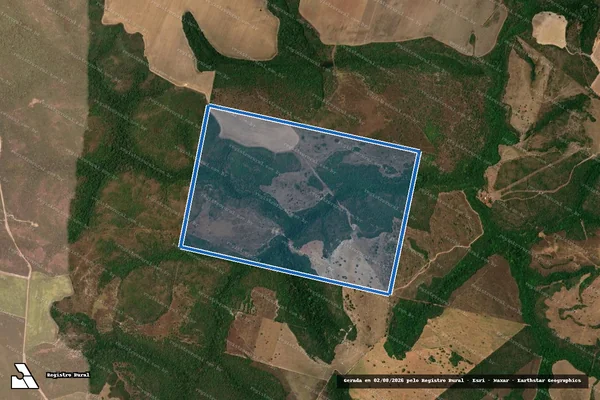 Imagem de satélite de Fazenda Sucuri - Faz. Sucuri em Canarana - MT