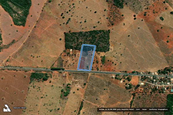 Imagem de satélite de FAZENDA FUNIL R-127-1671 - Parcela 1 em Cabeceiras - GO