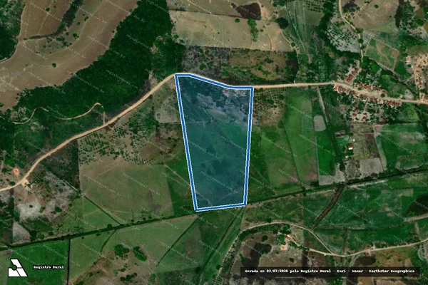 Imagem de satélite de PROJETO DE ASSENTAMENTO ITABAIANA – LOTE 18 / Parte 1