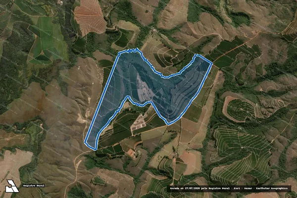 Imagem de satélite de FAZENDA SANTA LUZIA - Parte 1 em Campos Altos - MG