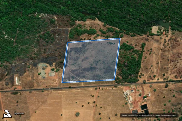 Imagem de satélite de SÍTIO GRÃO PLANALTO - GLEBA 1 - 1ª GLEBA em São Miguel do Araguaia - GO