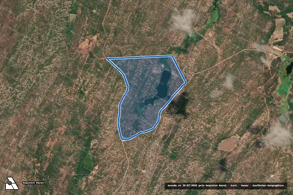 Imagem de satélite de P.A. SÃO VICENTE ? LOTE 32 - LOTE 32 em Várzea - PB
