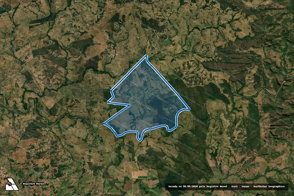 Imagem de satélite de Fazenda Vale do Sonho / Parte 1 em Guiratinga - MT