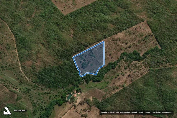 Imagem de satélite de Fazenda Janaína, Parte do Lote 31, Loteamento Mearim, Folha 2-A - Parte 02 em Miranorte - TO