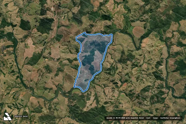 Imagem de satélite de FAZENDA GUAXUPEZINHO - 001 em São José do Rio Pardo - SP