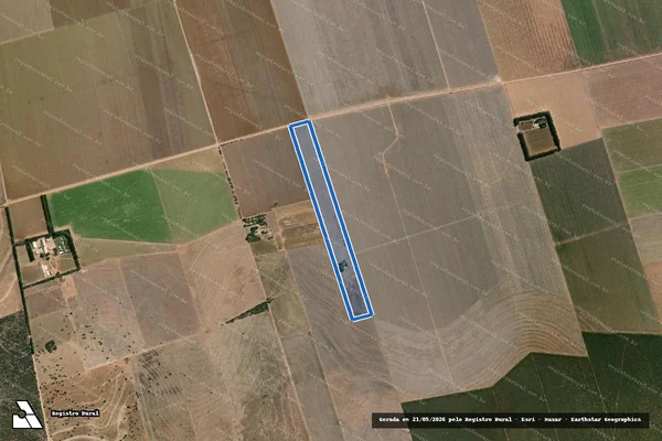 Imagem de satélite de Fazenda Boa Vista - Parcela 1 em Correntina - BA