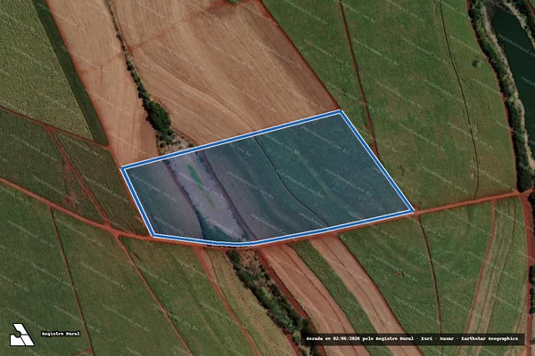 Imagem de satélite de Fazenda Terra Nobre - Parte 1 em Santa Cruz do Rio Pardo - SP