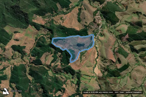 Imagem de satélite de Fazenda São José da Bahia - Fazenda_São_José_da_Bahia_Gleba 1 em Rio Piracicaba - MG
