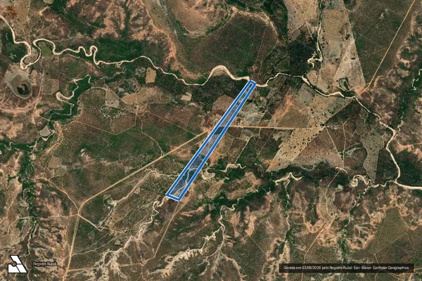 Imagem de satélite de FAZENDA CABECEIRA - GLEBA 08 em Urucuia - MG