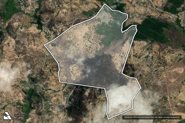 Imagem de satélite de Fazenda Jm - Parte 1 em Itaporanga d'Ajuda - SE