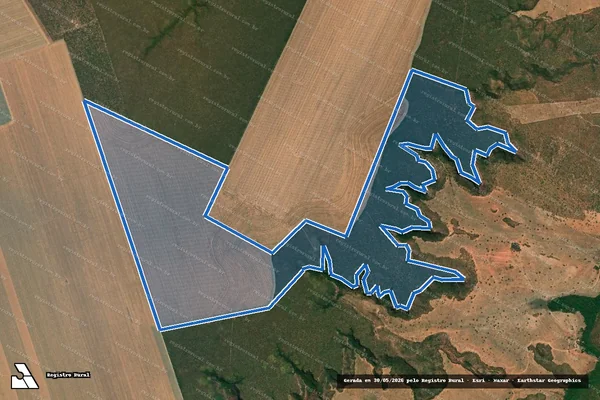 Imagem de satélite de Fazenda Serra Grande / Fazenda Serra Grande V em Alto Parnaíba - MA