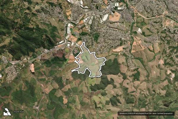 Imagem de satélite de Fazenda Campo Verde - Área 01 ? 03 em Viana - ES