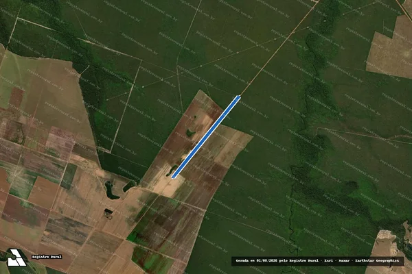Imagem de satélite de Fazenda Portal da Amazônia I - FAZENDA PORTAL DA AMAZôNIA - PARTE 2 - ESTRADA MUNICIPAL SZL - 03 em Sapezal - MT