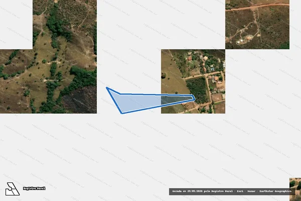 Imagem de satélite de FAZENDA SÃO LUIZ - CHÁCARA 01A em Alexânia - GO