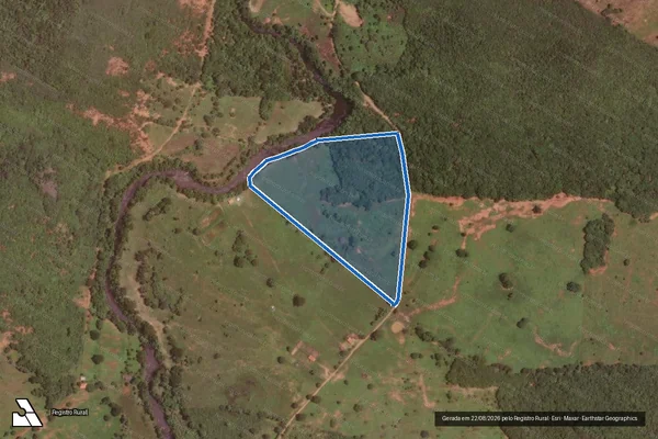Imagem de satélite de FAZENDA ILHA em São Desidério - BA