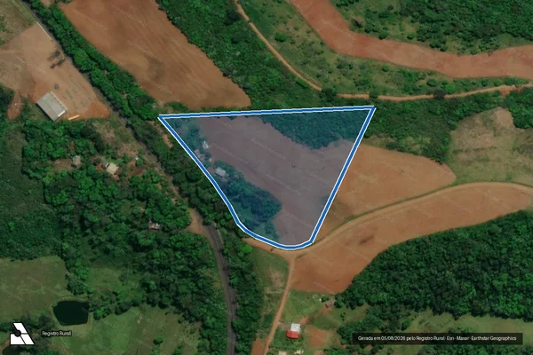 Imagem de satélite de Parte do Lote Colonial n° 01 - 01 em Descanso - SC