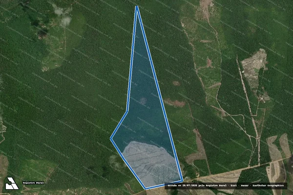 Imagem de satélite de Sitio Vale Verde - Parte 1 em Cantá - RR