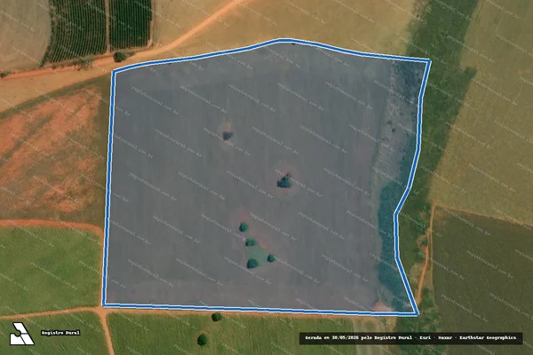 Imagem de satélite de Fazenda Anhumas - Parte 1 em Areado - MG