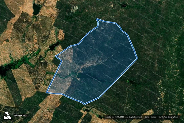 Imagem de satélite de SÍTIO SERROTA - Parte 1 em Piancó - PB