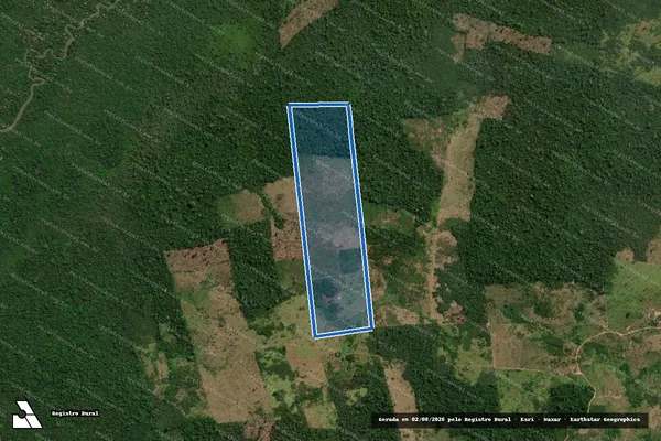 Imagem de satélite de PA BARRA MANSA - LOTE 151 / LOTE 151