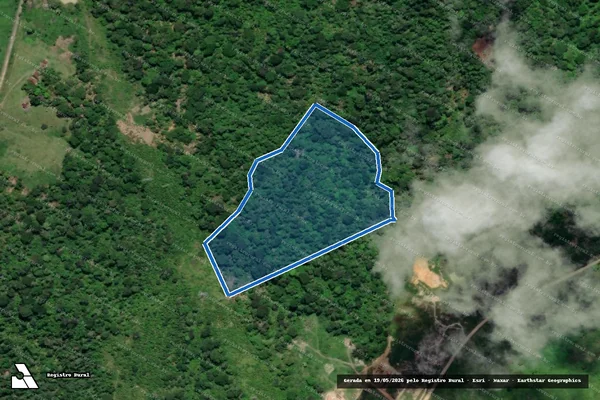 Imagem de satélite de FAZENDA MIRASSOL 2 - Parte 1 em Ibirataia - BA
