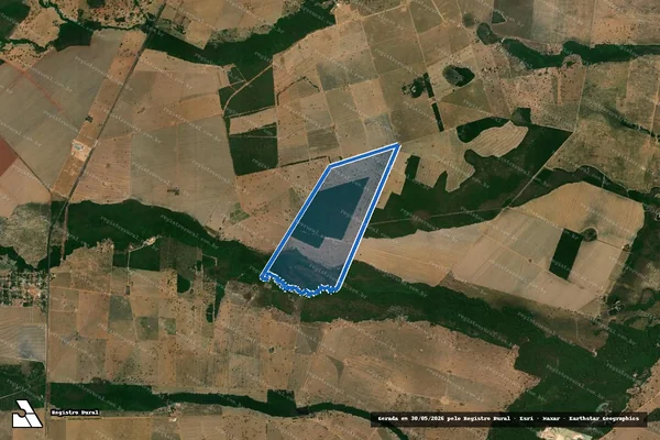 Imagem de satélite de FAZENDA MATA VERDE - FAZENDA MATA VERDE em Barra do Garças - MT