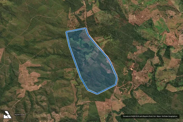 Imagem de satélite de FAZENDA VENEZA_ - Parcela 02 em Santa Tereza do Tocantins - TO