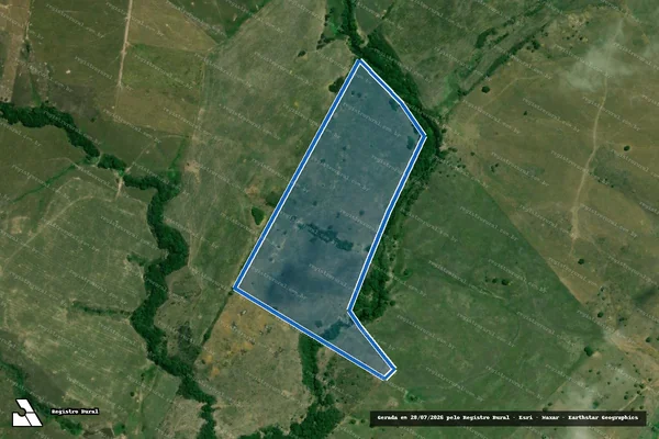 Imagem de satélite de FAZENDA VERA CRUZ - Parte 1 em Lagarto - SE