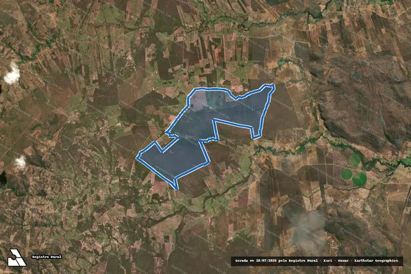 Imagem de satélite de FAZENDA MUCAMBO - Parte 1 em Manga - MG