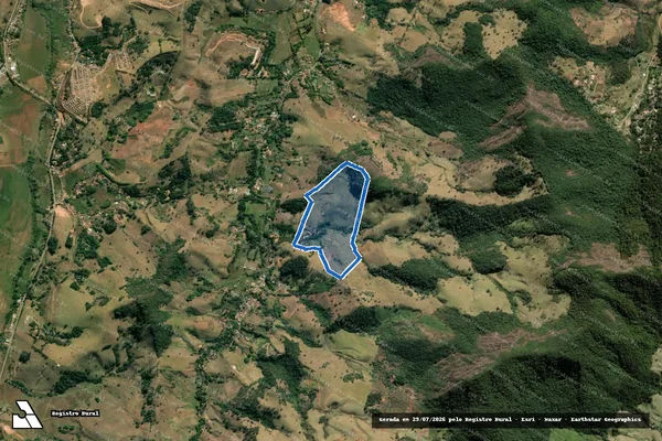 Imagem de satélite de Sítio Palmeira I - Sítio Palmeira I em Itajubá - MG
