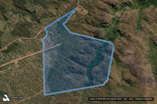 Imagem de satélite de Fazenda São Miguel - Gleba A em Ribeiro Gonçalves - PI
