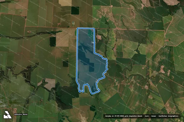Imagem de satélite de FAZENDA BELA VISTA - FAZENDA BELA VISTA em Goioerê - PR