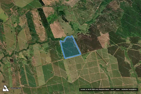 Imagem de satélite de Fazenda Agro Pastoril Tamoio LTDA - Gleba A em Marília - SP