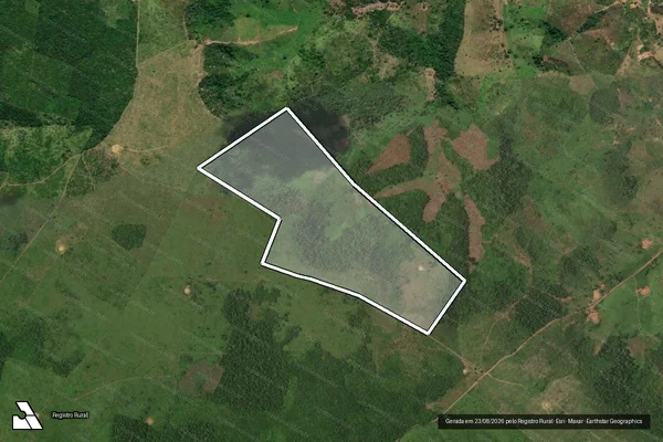Imagem de satélite de FAZ. SIMÃO - LOTE 147 - ASSOCIACAO DOS PEQUENOS PRODUTORES RURAIS DO POVOADO VILA NOVA  – P.A. CIGRA / LOTE 147