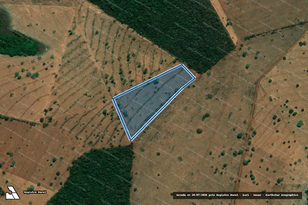 Imagem de satélite de FAZENDA LAGEADO - Parte 4 em Itarumã - GO