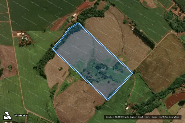 Imagem de satélite de Lote 268 ? PA 8 de Abril - Lote 268 em Jardim Alegre - PR